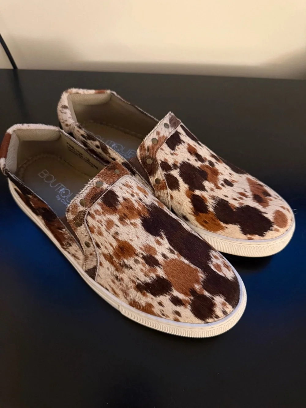 Cows Hide Loafers